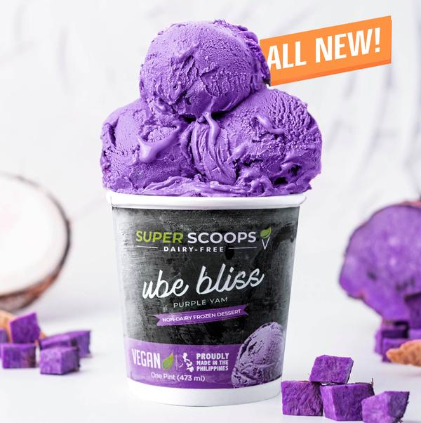 SuperScoops UBE BLISS 473ml (Vegan)