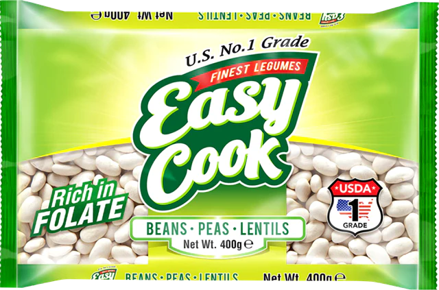 EASYCOOK GREAT NORTHERN BEANS 400G