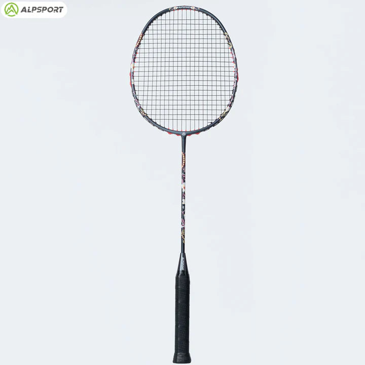 ALPSPORT HQ 6U/G5 Full Carbon Fiber Badminton Racket 24-32lbs - Black