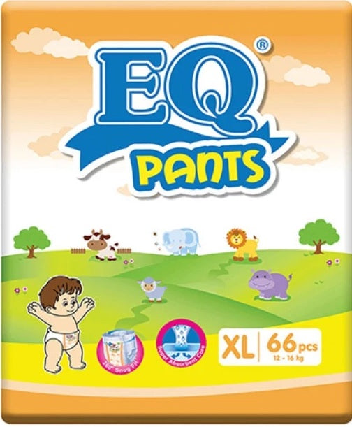 EQ MEGA PACK PANTS BABY DIAPERS (ALL SIZES AVAILABLE)