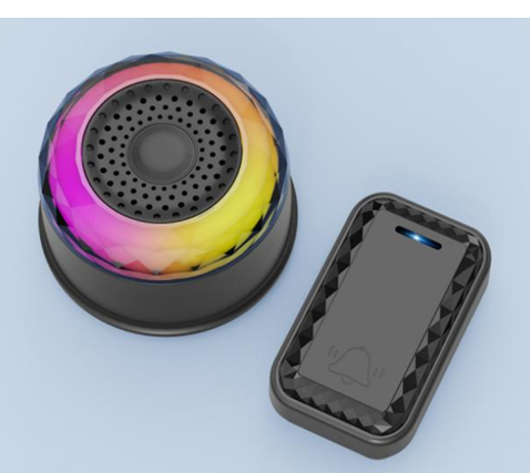 SMARTRUL Wireless Doorbell ( Black) -1 button/ 1 Receiver