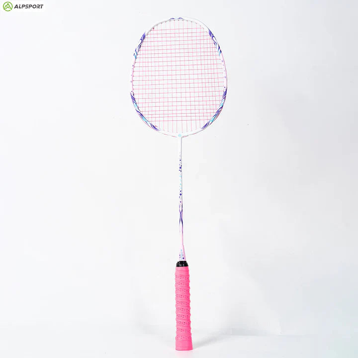 ALPSPORT New Cherry Carbon Fiber 4U TX Badminton Racket