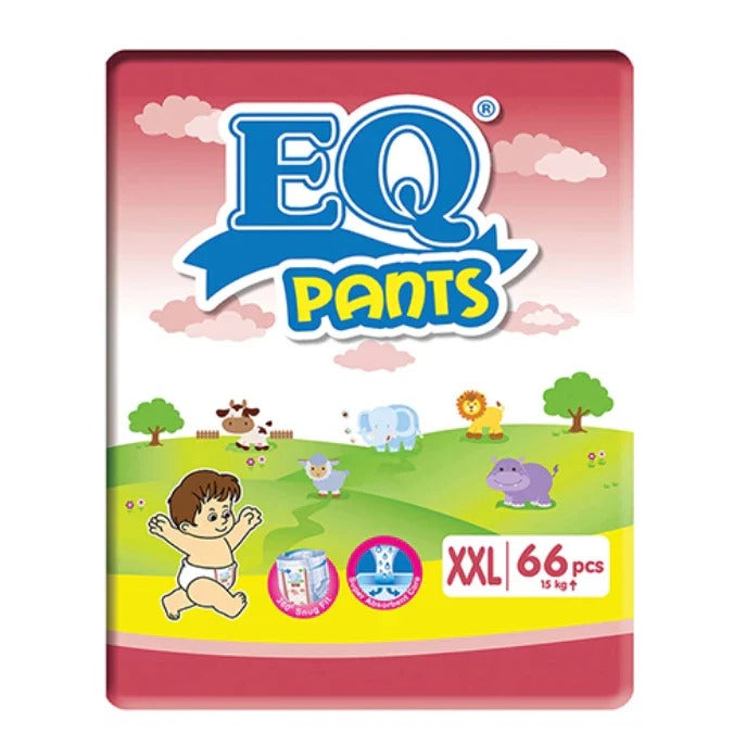 EQ MEGA PACK PANTS BABY DIAPERS (ALL SIZES AVAILABLE)