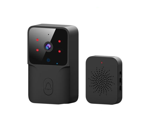 SMARTRUL TUYA Wireless Intelligent Wi-Fi Doorbell  (Outdoor) High-Definition Camera - BLACK 1 / 1