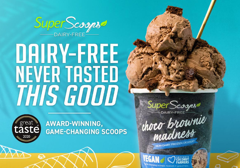 SuperScoops VANILLA CARAMEL PECAN 473ml (Vegan)