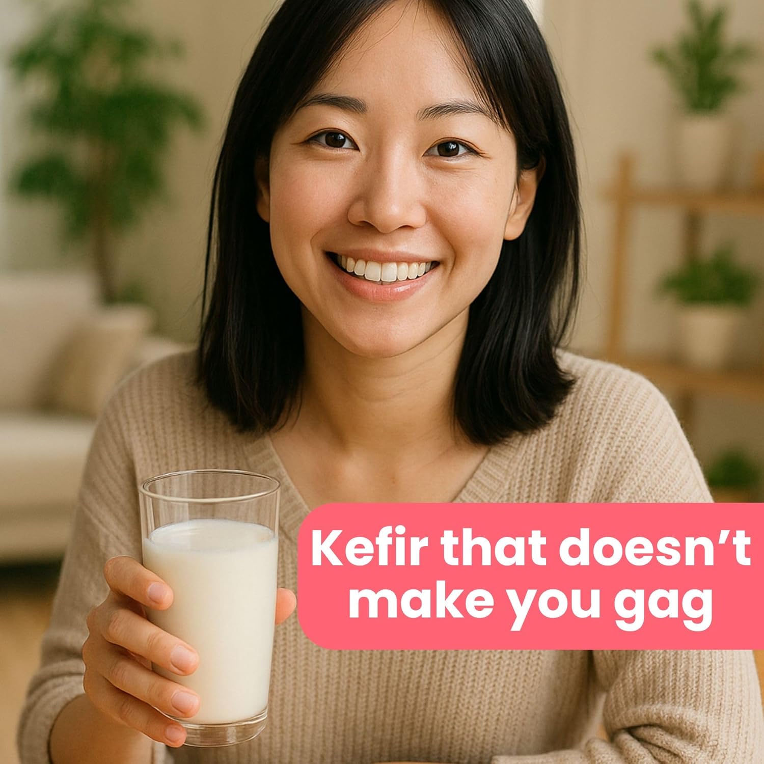 Japanese + Calcium Original Kefir Starter Culture 12 sachet in 1 pouch (Yogurt-Style) 1 sachet makes 1L