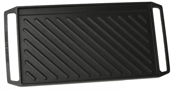 Happiness Enameled Matte Black CAST IRON GRILL PLATE (Vice Versa)