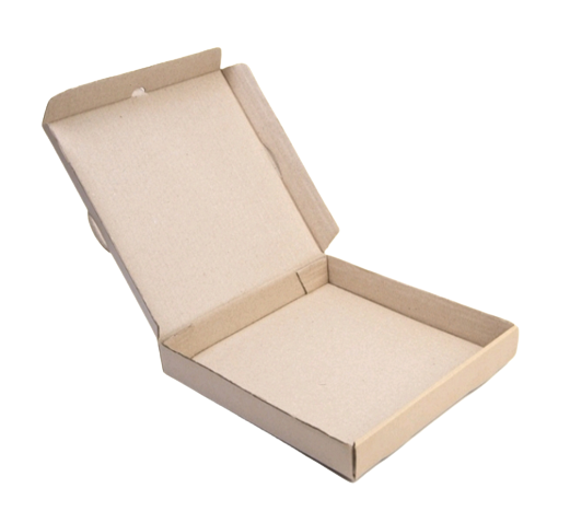 PIZZA BOXES 10" PLAIN CORRUGATED 50 pcs