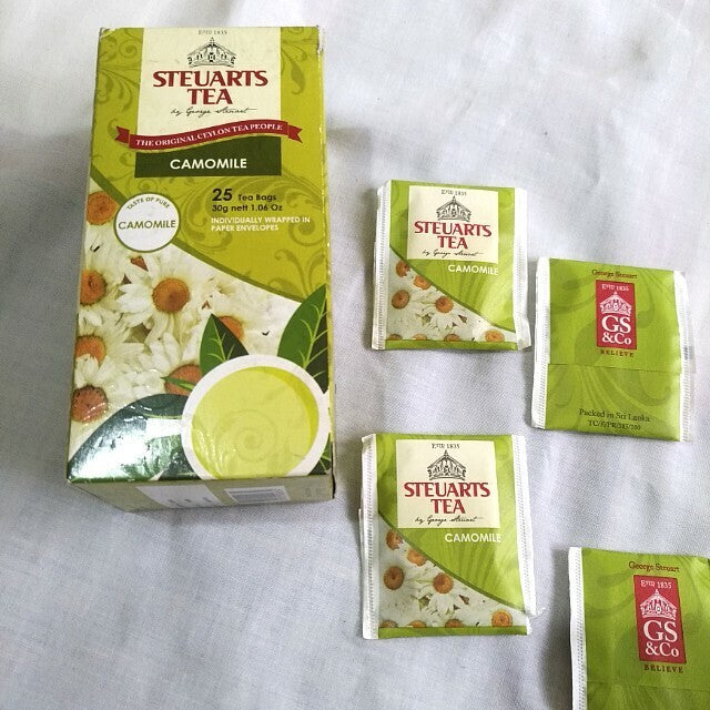Steuarts Tea 25 tea bags - Camomile