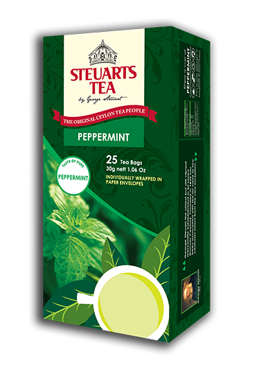 Steuarts Tea 25 tea bags - Peppermint