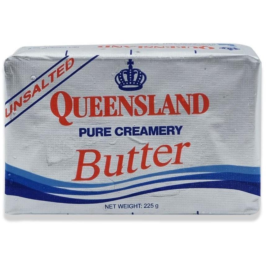 Queensland Pure Creamery UNSALTED BUTTER 225g