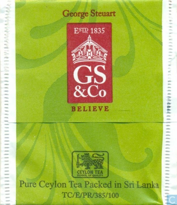 Steuarts Tea 25 tea bags - Pure Green Tea