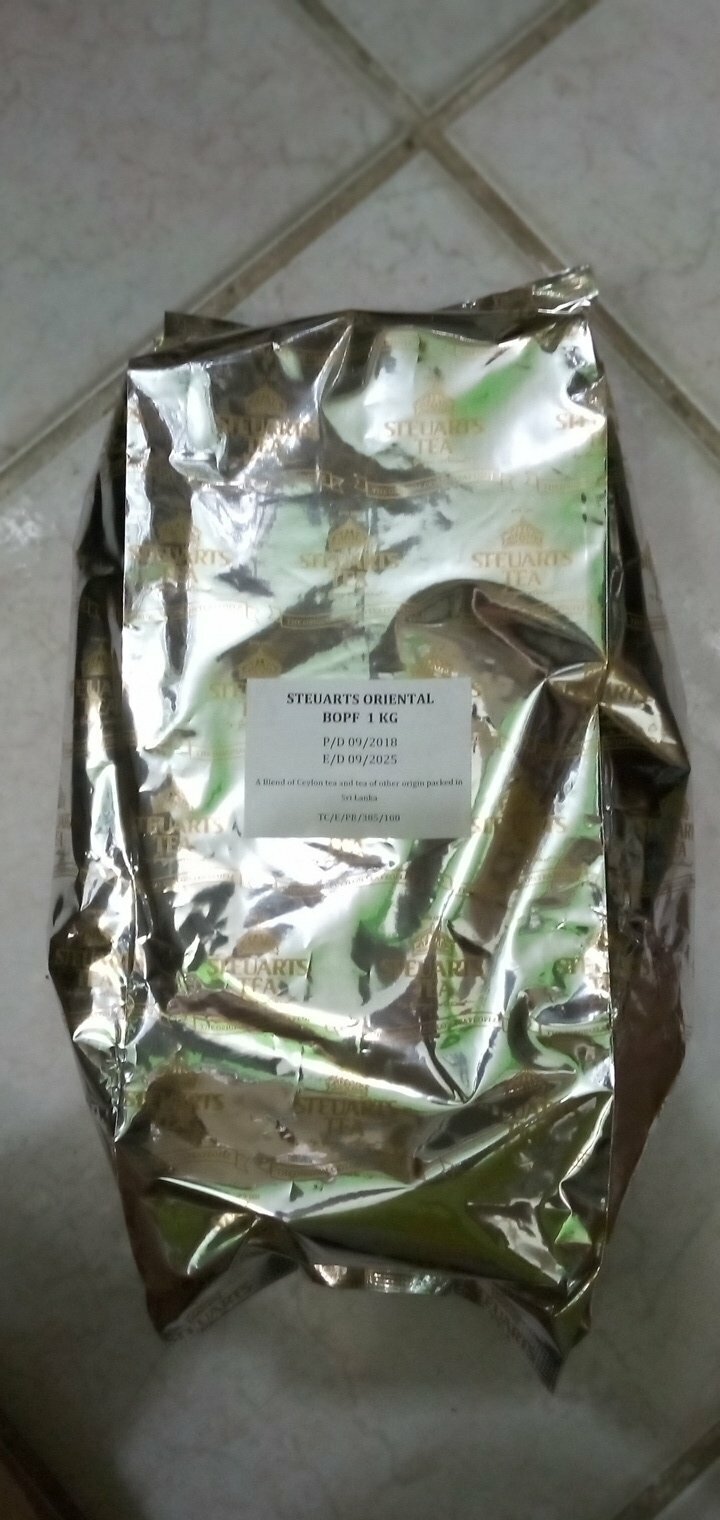 Steuarts Ceylon BLACK Tea fannings BOPF - 1kg