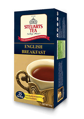 Steuarts Ceylon Tea 25 tea bags - English Breakfast
