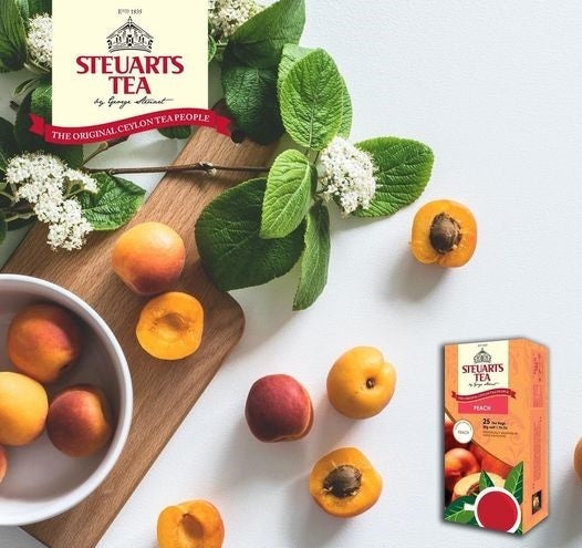 Steuarts Tea 25 tea bags - Peach