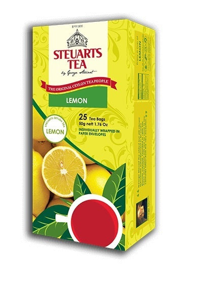 Steuarts Tea 25 tea bags - Lemon