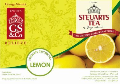 Steuarts Tea 25 tea bags - Lemon