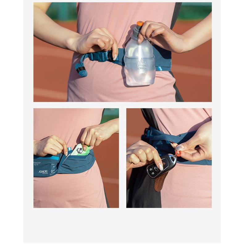 Aonijie Water Resistant RUNNING BELT - GRAY