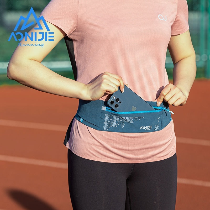 Aonijie Water Resistant RUNNING BELT - PINK