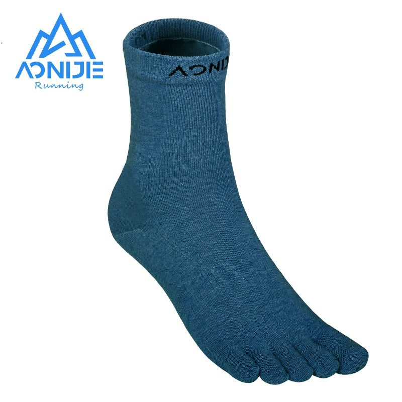 Aonijie MID CALF TOE SOCKS - PINK SMALL