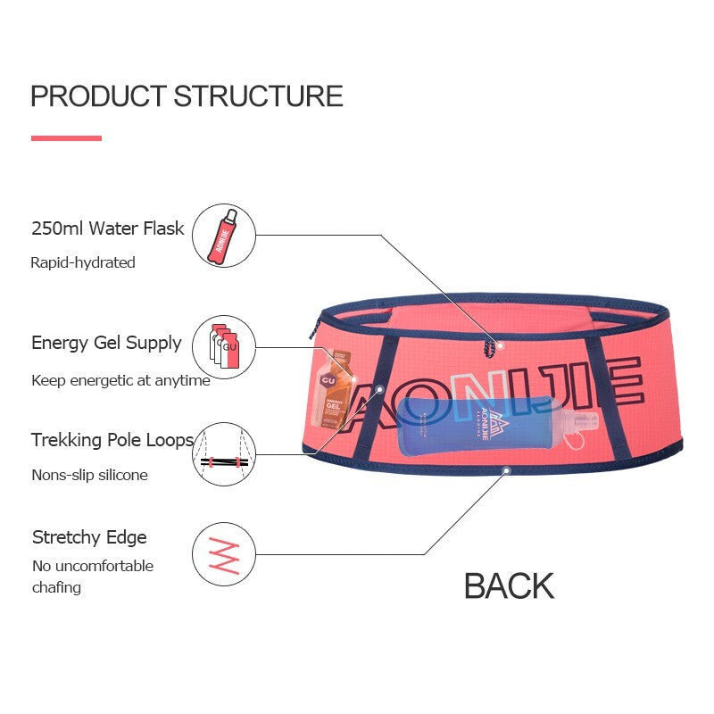 Aonijie Ultralight WAIST BELT - PINK M/L