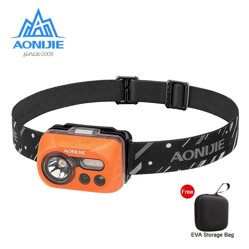 Aonijie LED HEADLAMP RECHARGEABLE - GRAY