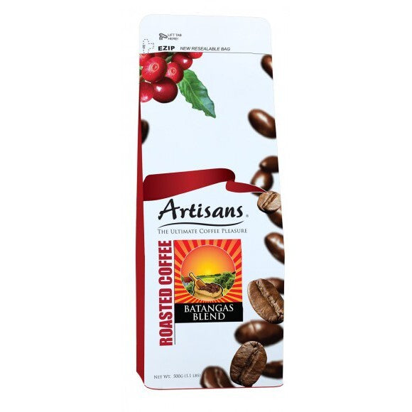 Artisans BATANGAS BLEND 500 grams - GROUND Coffee
