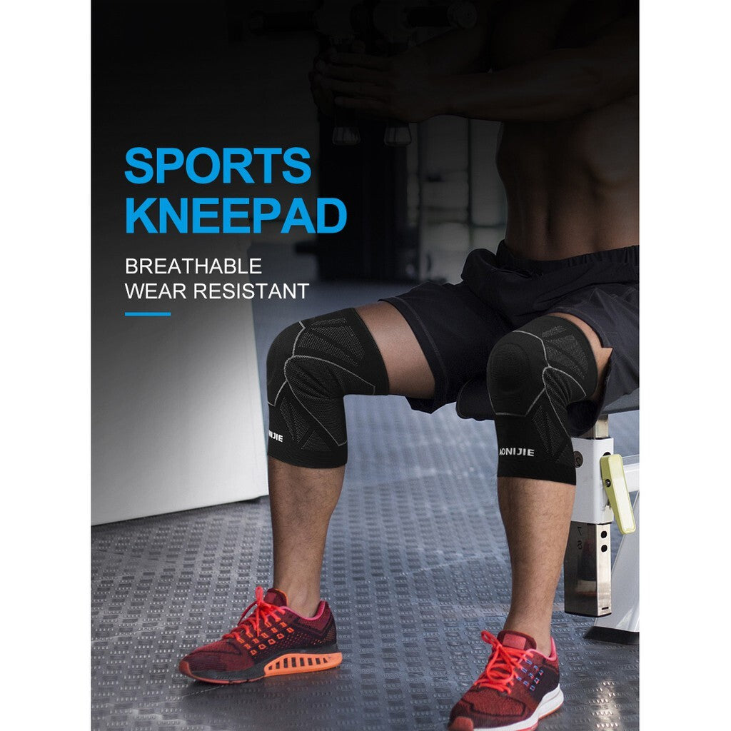 Aonijie COMPRESSION KNEE PAD 1PC Knee Brace Support - BLACK SMALL