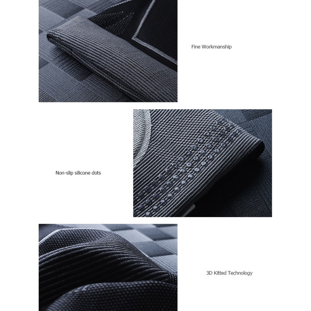 Aonijie COMPRESSION KNEE PAD 1PC Knee Brace Support - BLACK MEDIUM