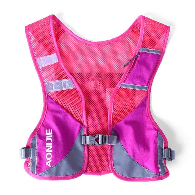 Aonijie ROSE Reflective Running Vest - Great for using when dark or for hydration backpack