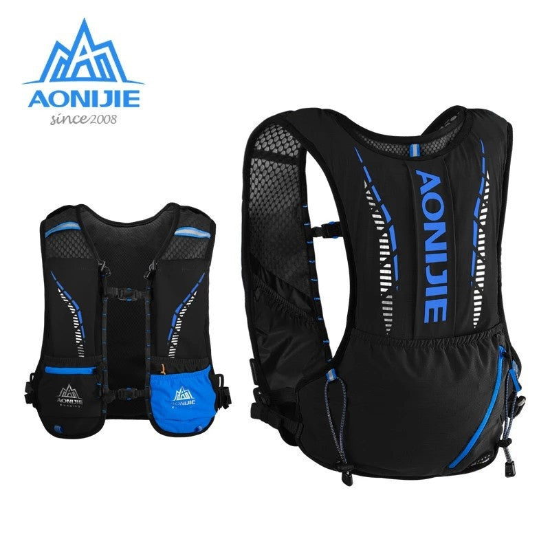 Aonijie Running Vest Hydration Backpack 5L (C91052S) - Black