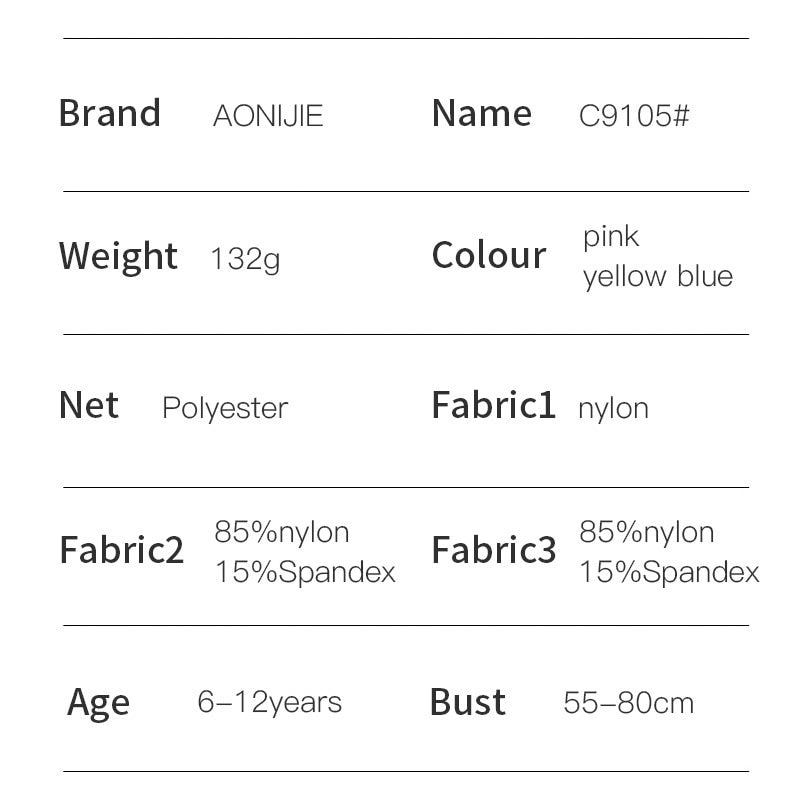 Aonijie 5L Running Vest for Kids Hydration Backpack - YELLOW - C9105 (Vest Only)