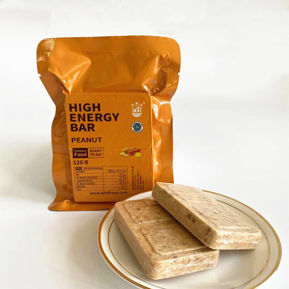 1BOX - High Energy Bar 120g x 12pcs  - Exp. Date August 2043 - PEANUT