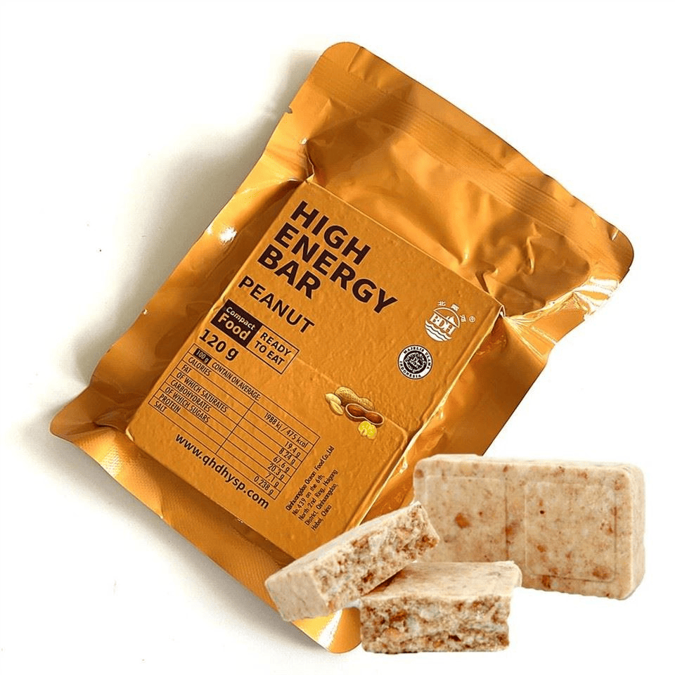 1BOX - High Energy Bar 120g x 12pcs  - Exp. Date August 2043 - PEANUT