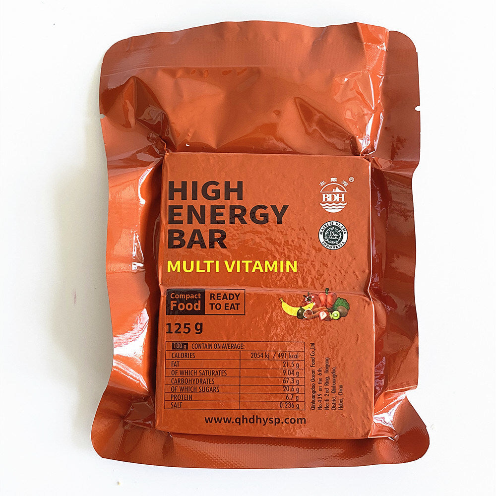 MULTI VITAMIN High Energy Bar 125g - Exp. Date June 2044