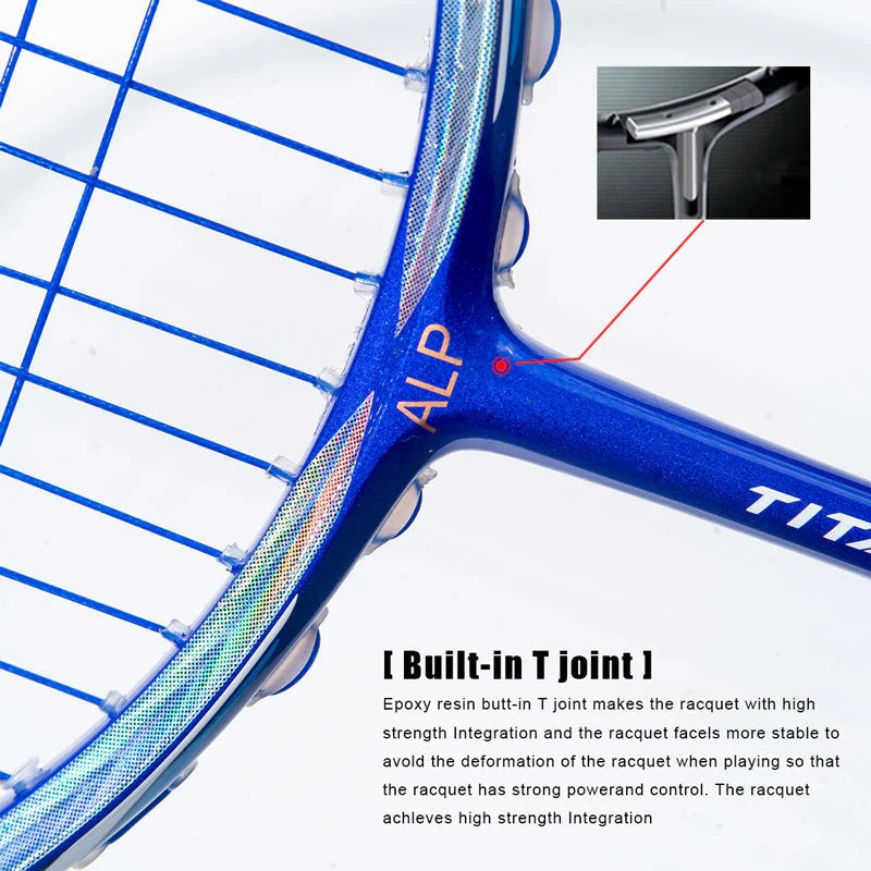 ALPSPORT BBQ3.0 8U/G4 Full Carbon Fiber Badminton Racket (Single)