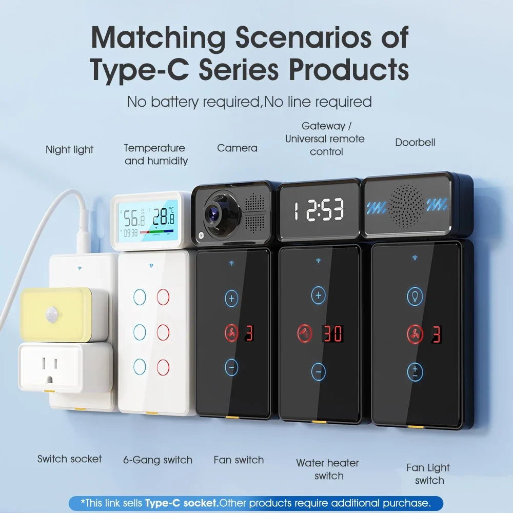Tuya Smart Plug US Mini Smart Home Outlet Power Monitor Timer APP Voice Works With Alexa Google Home 15A