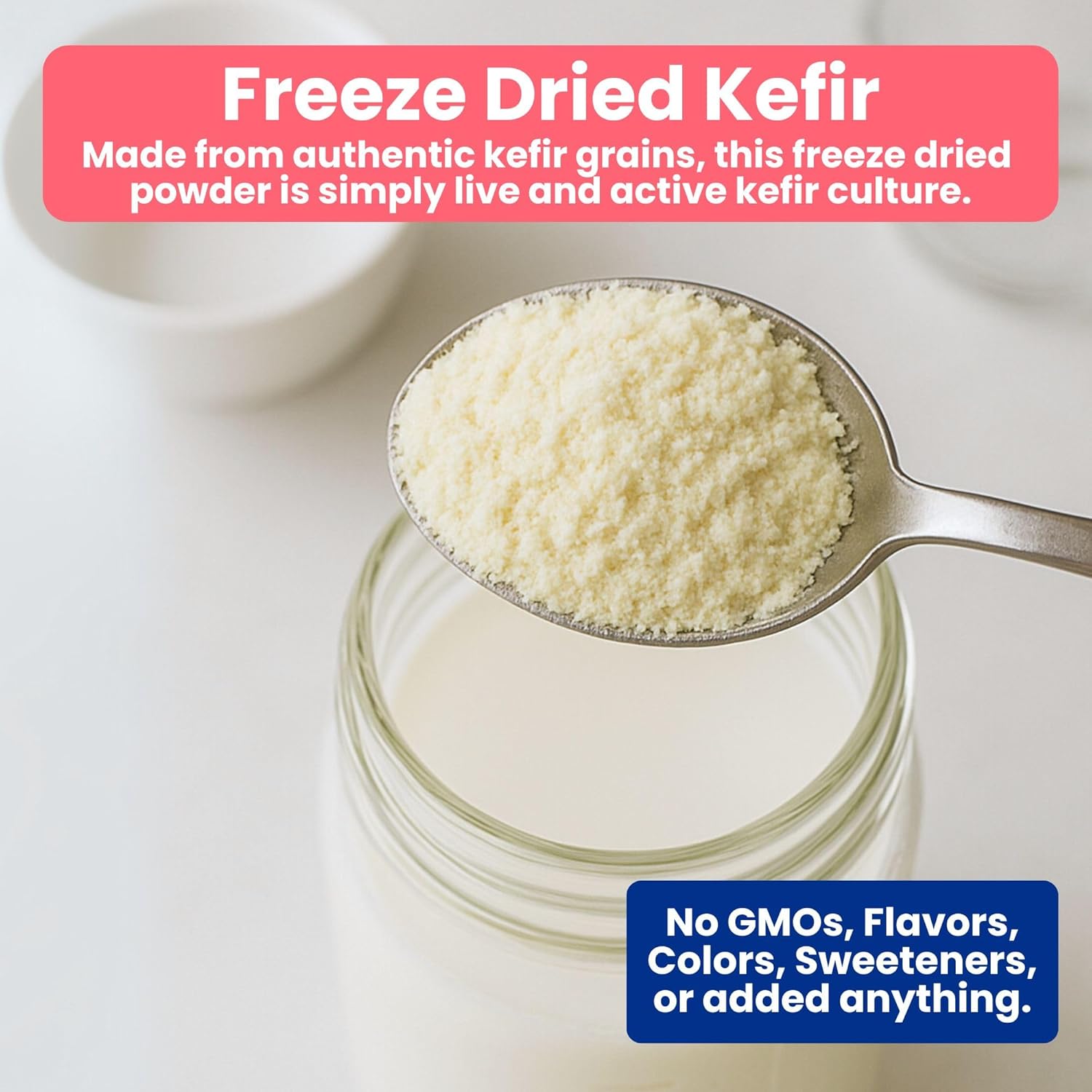 Japanese + Calcium Original Kefir Starter Culture 12 sachet in 1 pouch (Yogurt-Style) 1 sachet makes 1L
