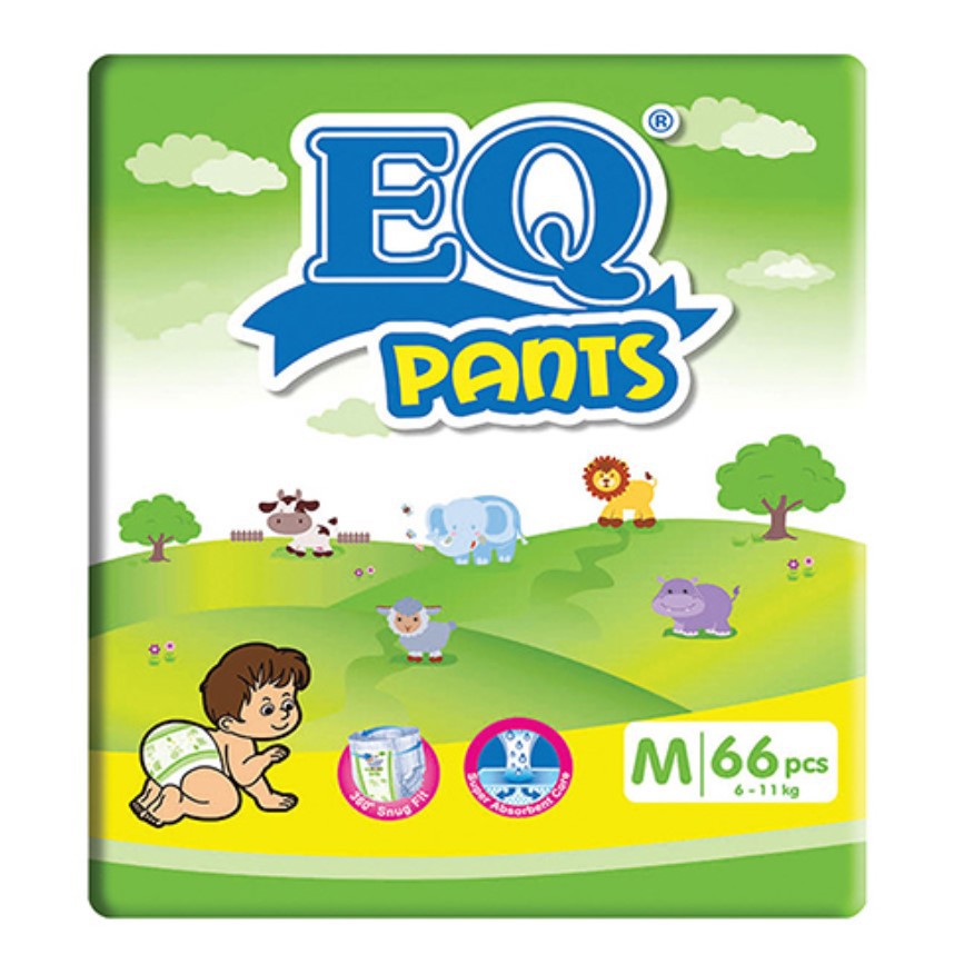 EQ Pants Mega Pack (6-11kg) 66's - Medium