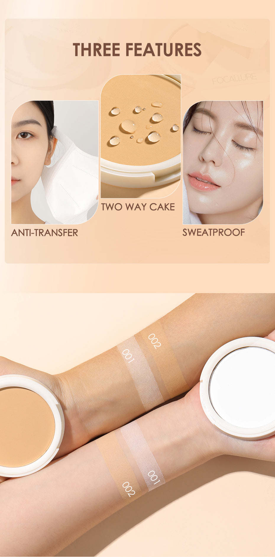 Focallure FA236 Oil Control Stay-matte Powder