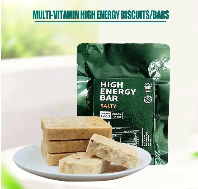 (1 CASE) - High Energy Bar - 9 Boxes x 12pcs - SALTY - Exp. Date 2044 -