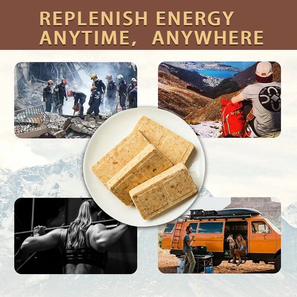 1 BOX - High Energy Bar 120g x 12pcs - Exp. Date April 2045 - SALTY
