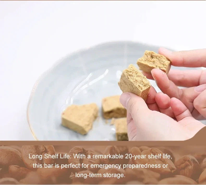 1 BOX - HIGH ENERGY BAR - 120g x 12pcs - Exp. October 2043 - Gives rapid energy source! - COFFEE