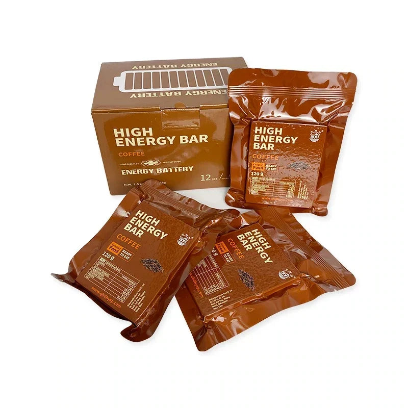 1 CASE - High Energy Bar - (9 Boxes x 12pcs) Exp. 2044 - Gives rapid energy source! - COFFEE