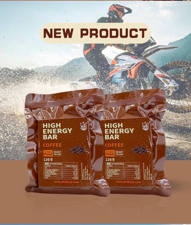 1 CASE - High Energy Bar - (9 Boxes x 12pcs) Exp. 2044 - Gives rapid energy source! - COFFEE