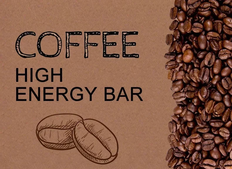 1 CASE - High Energy Bar - (9 Boxes x 12pcs) Exp. 2044 - Gives rapid energy source! - COFFEE
