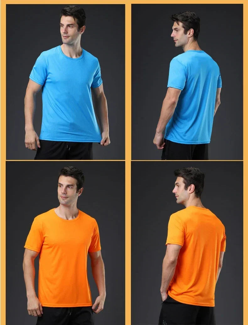 Sportex Quick Dry Running Sports T-Shirt for Men & Women Round Neck - ROSE