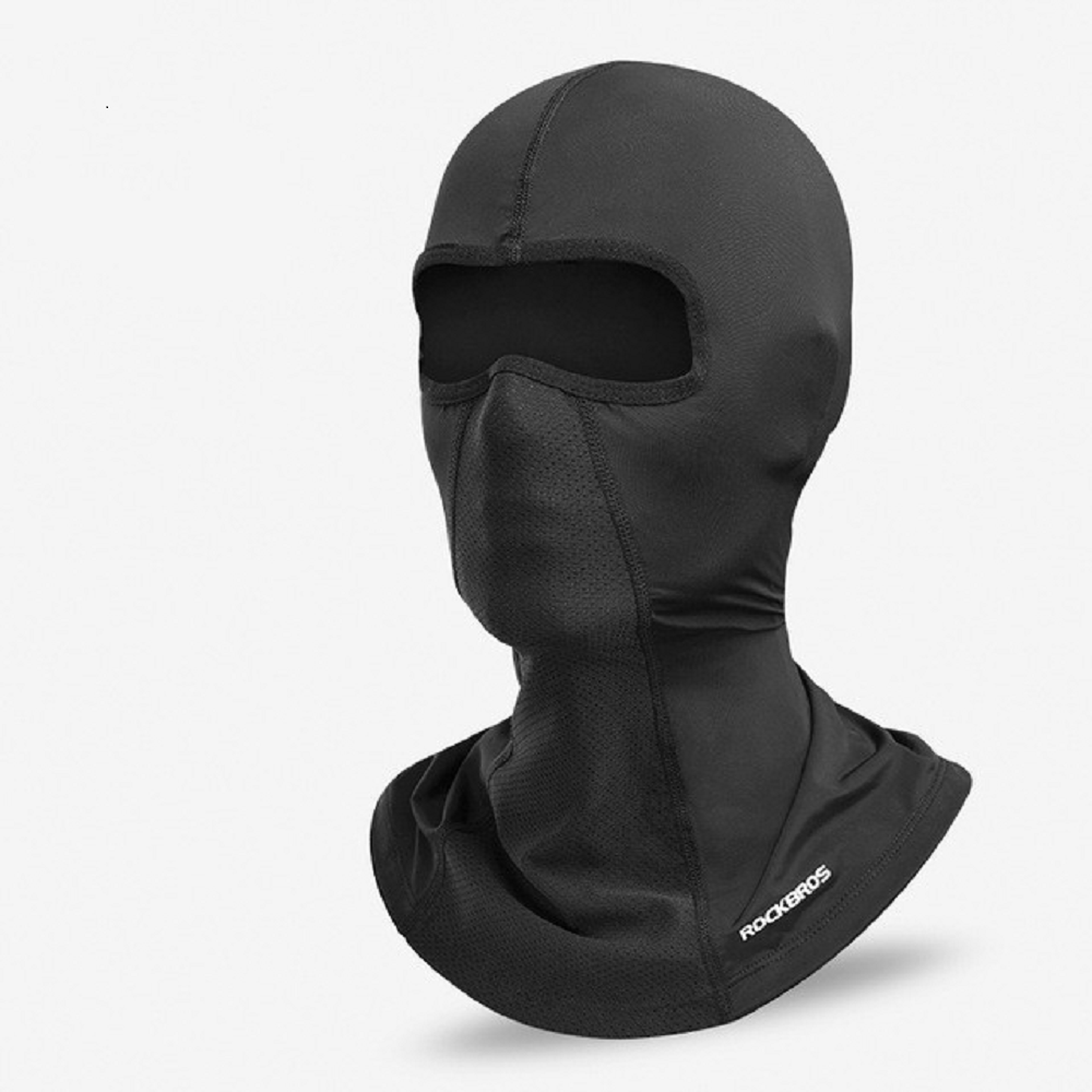 Rockbros CYCLING Face Mask Head/Neck Cover (Breathable) - BLACK