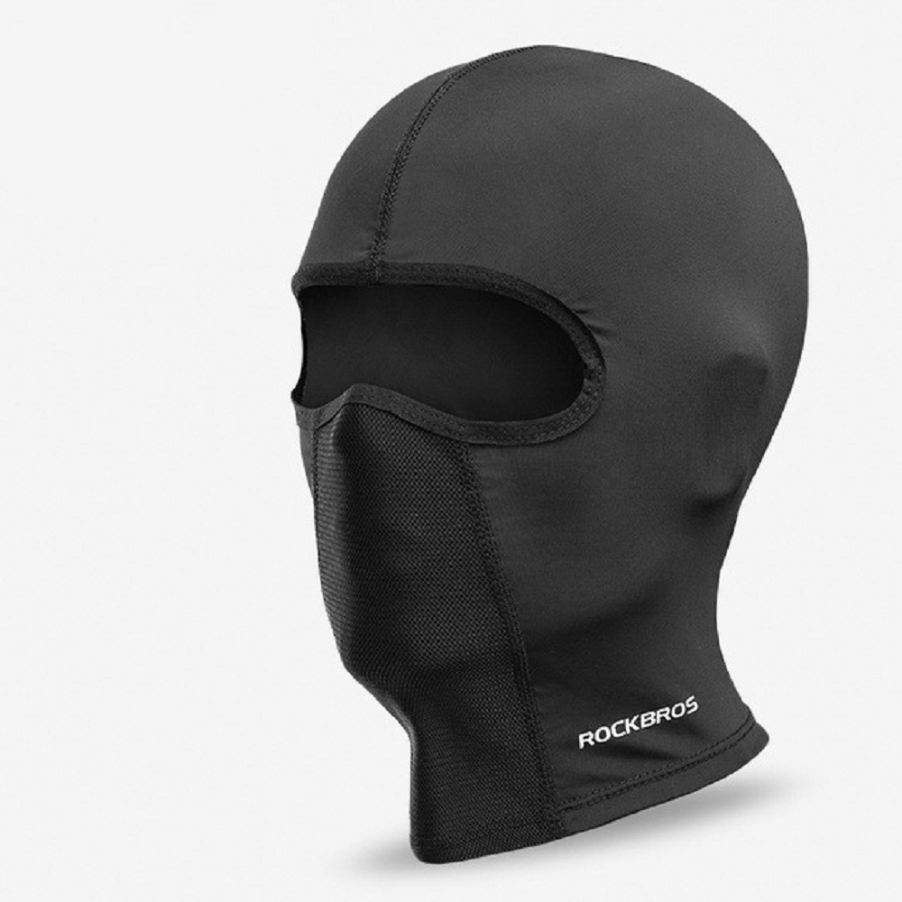 Rockbros - CYCLING Face Mask/Head Cover (Breathable) - BLACK