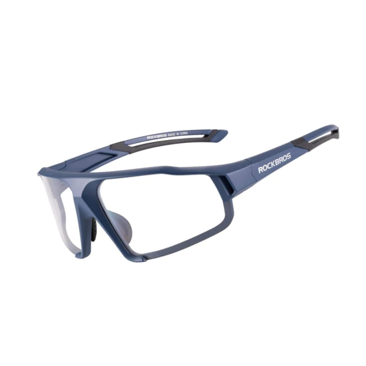 Rockbros - PHOTOCHROMIC CYCLING GLASSES UV400 Lens - BLUE